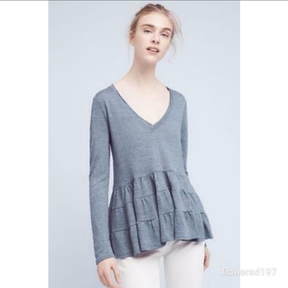 Anthropologie Tops - Anthropologie Deletta Top Size Small